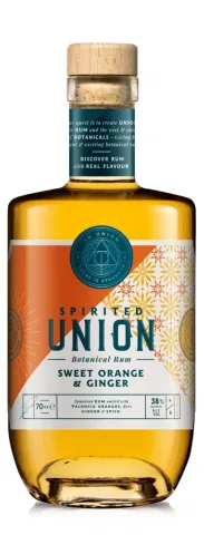 Rom Cu Portocale & Ginger Spirited Union Alc.38% 0.7l