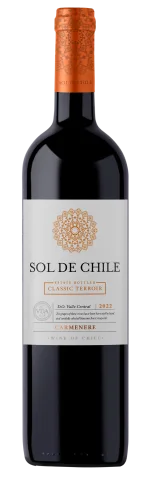 Vin Rosu Carmenere Sol De Chile 0.75l