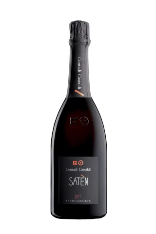 Vin Spumant Alb Saten Brut Contadi Castaldi Franciacorta 0.75l