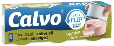 Ton In Ulei Masline Easy Flip Calvo 3*65g