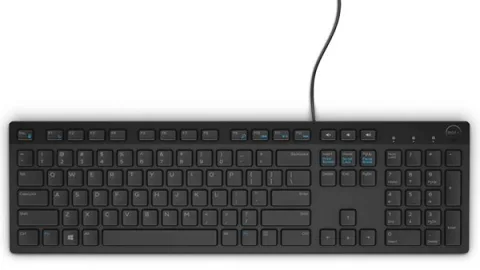 Tastatura DELL; model: KB 216; layout: FRA; NEGRU; USB; 'R5KCK'