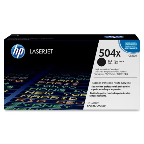 Cartus compatibil: HP Color LaserJet CP3525, CM3530 - Black High Capacity