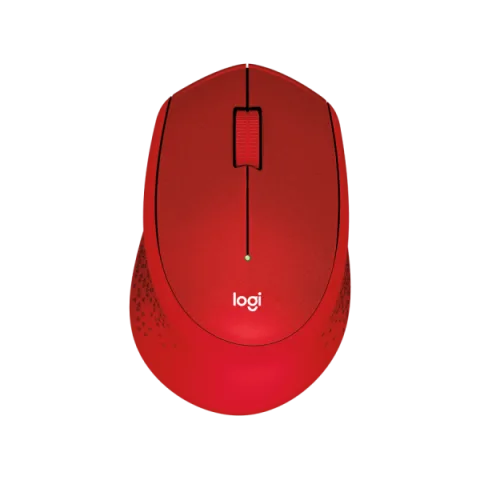 Mouse Logitech M330 Silent Wireless, Rosu, 910-004911