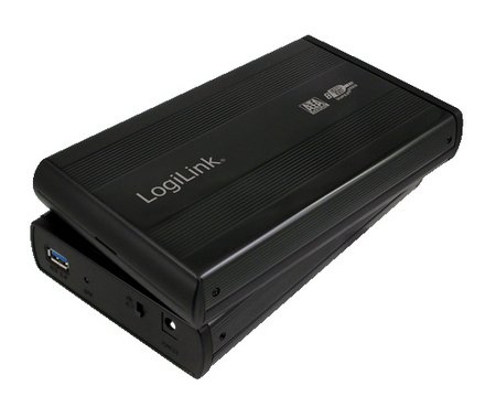 Logilink HDD ENCLOSER;SATA la USB 2.0, Aluminiu UA0041B