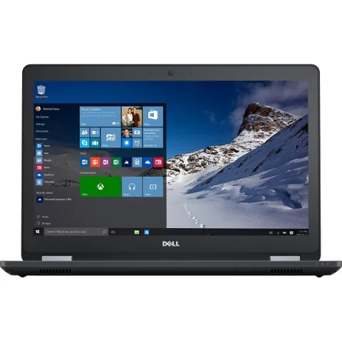 Laptop DELL, LATITUDE E5570, Intel Core i7-6600U, 2.60 GHz, HDD: 256 GB, RAM: 8 GB, video: AMD Radeon R7 M360 (Meso), Intel HD Graphics 520, webcam, 15.6' LCD