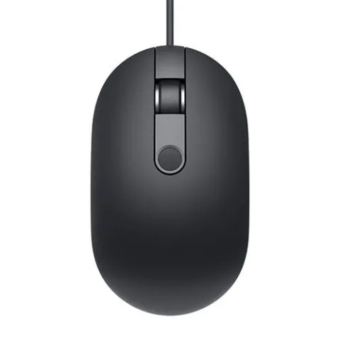 Mouse DELL cu cititor amprenta, model: MS819, NEGRU, USB