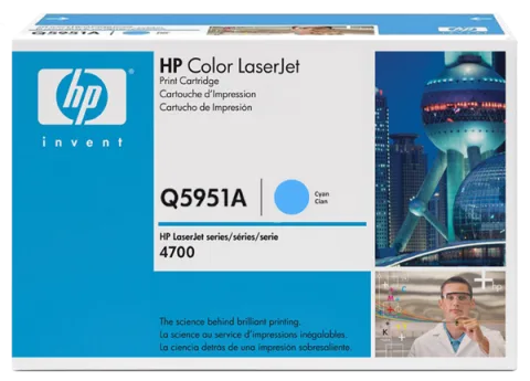 Cartus compatibil: HP Color LaserJet 4700 Series - Cyan