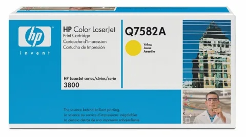 Cartus compatibil: HP Color LaserJet 3800, CP3505 Series WITH CHIP - Yellow