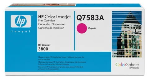 Cartus compatibil: HP Color LaserJet 3800, CP3505 Series WITH CHIP - Magenta