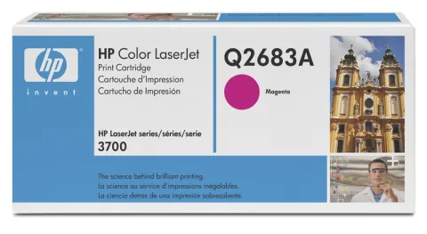 Cartus compatibil: HP Color LaserJet 3700 Series WITH CHIP - Magenta