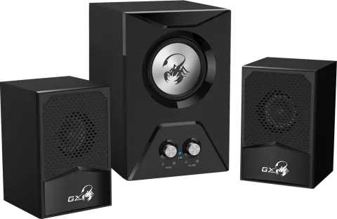 BOXE 2.1 GENIUS 'SW-G2.1 500', RMS: 3.5Wx2 + 8Wx1, black '31730003401' (include timbru verde 1 lei)