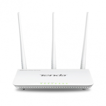 Router Tenda model: F303, WIRELESS, PORTURI: 3 x RJ-45 10/100