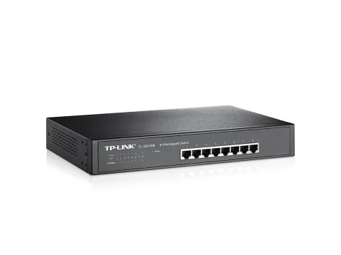 SWITCH TP-LINK, model: TL-SG1008D, PORTURI: 8 x RJ-45 10/100/1000