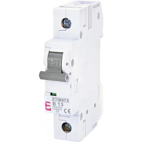Siguranta automata 1P 13A curba B 6kA Eti 002111515