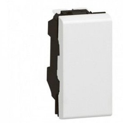 Intrerupator cap scara 1 modul Legrand Mosaic 077001 / 278001L, alb