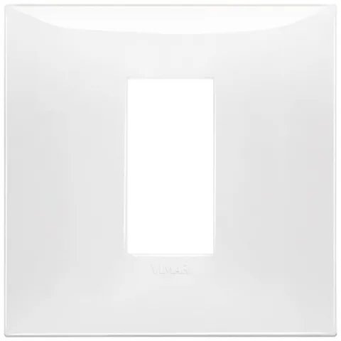 Rama 1 modul pentru doza 2 module Vimar Neve Up 09661.01, Alb