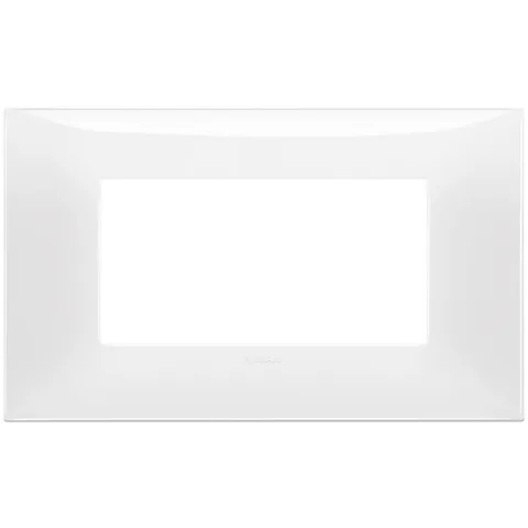 Rama ornament 4 module Vimar Neve Up 09674.01, alb