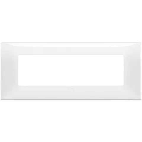 Rama ornament 7 module Vimar Neve Up 09677.01, alb