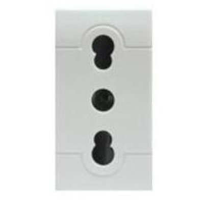 Priza bivalenta 1 modul Scame Evolution 101.6403.B