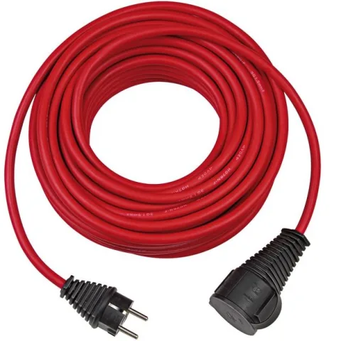 Cordon prelungitor Brennenstuhl, IP44, 25m, IP44, H07RN-F 3G1,5 - Rosu 1167830