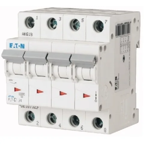 Siguranta automata PL7-C63/4 63A 10Ka 4P Eaton 165189