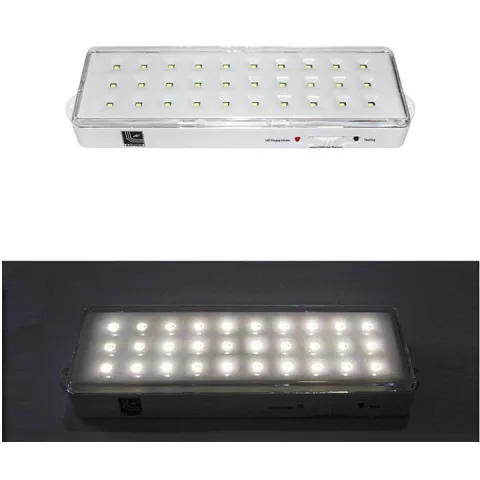 Lampa emergenta nepermanent 19-914/N, 30 LED, 180 lm, autonomie 7 ore Adeleq 19-914/N