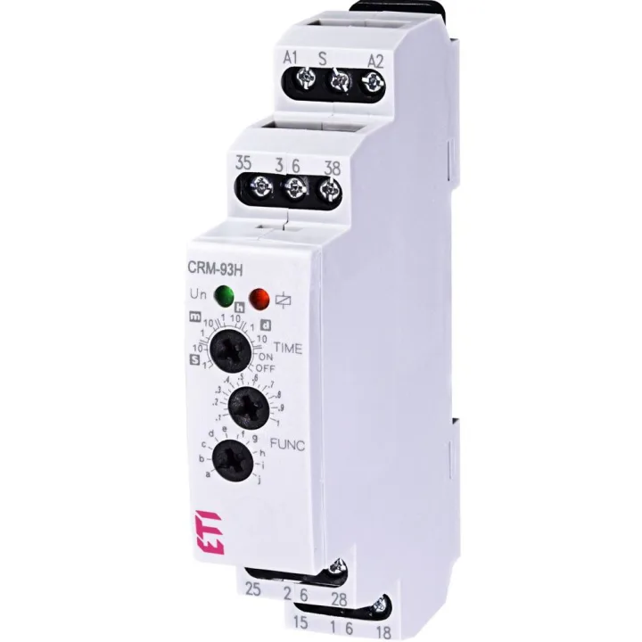 Releu de timp 8A 12 - 240V AC/DC CRM-93H UNI Eti 002470002