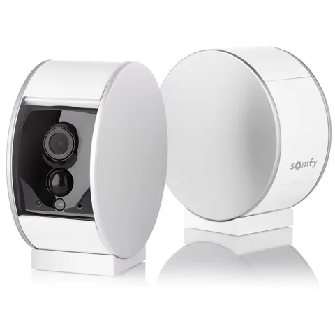 Camera de supraveghere video Somfy 2401507 Indoor Camera 2MP, LED IR, microfon, difuzor, WiFi