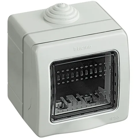 Doza aplicata 2 module IP55 Matix Bticino 25502