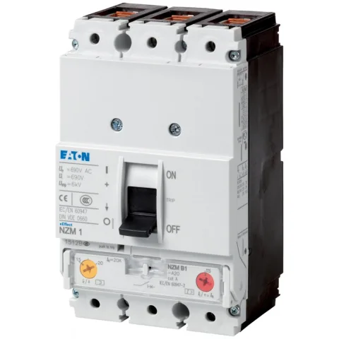 Intrerupator de circuit cu carcasa turnata termomagnetic 3P 100A Eaton 259085