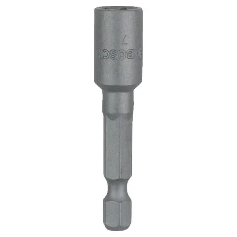 Cheie tubulara cu tija hexagonala, Bosch 2608550070, 7x50 mm, cheie magnetizata