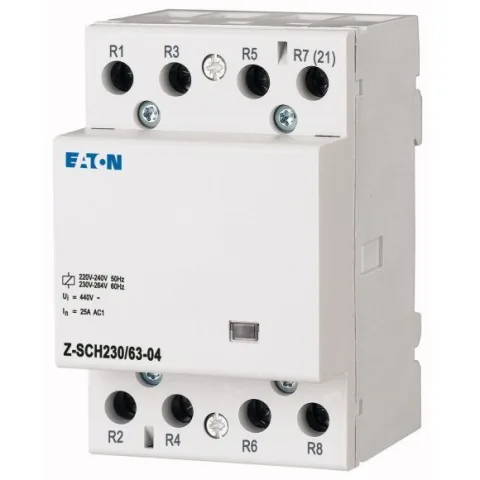 Contactor pe sina 63A 4NC Z-SCH230/63-04 bobina 230V Eaton 285735