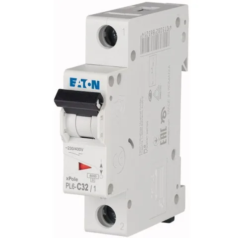 Siguranta automata 1P 32A Eaton PL6-C32/1 Eaton 286536