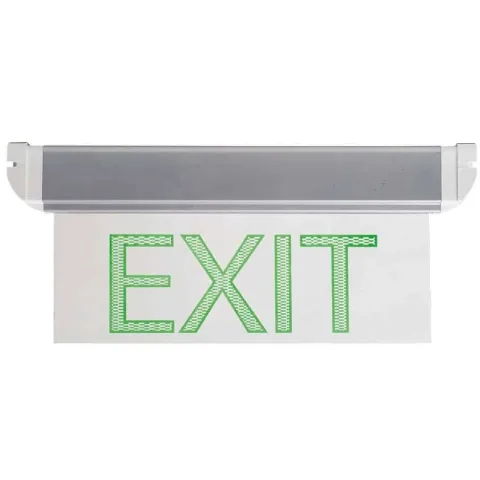 Corp de iluminat de emergenta LED, 3W, suspendat, doua fete, Exit, 3 ore, IP20, Atra 3115