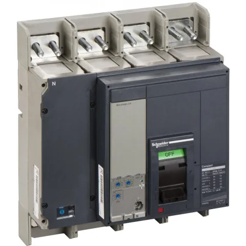 Intreruptor Auto Compact Ns1250N - Micrologic 2.0 - 1250 A - 4 Poli 4D Schneider 33480