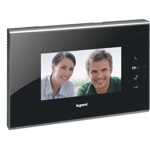 Post de interior 7'' negru Legrand 369315
