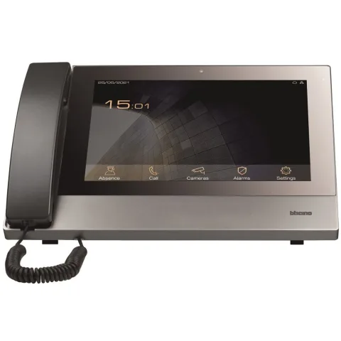 Unitate de control IP cu ecran tactil de 10 si receptor Bticino 375000