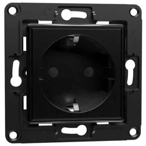 Priza Shelly Wall Socket - negru (nu contine releu) 3800235266335