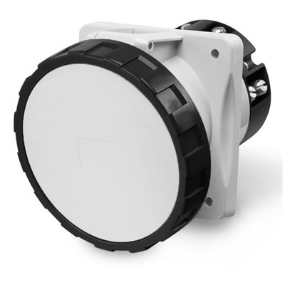 Priza industriala ingropata Scame OPTIMA 418.125677, 125 A, 3P+N+E, 690V, IP66/IP67/IP69, IK08