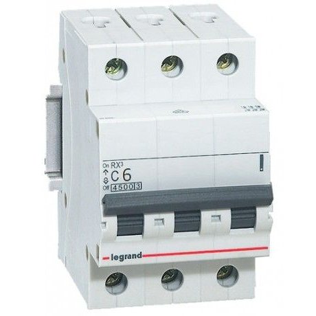Siguranta automata 3P 6A Legrand 419705