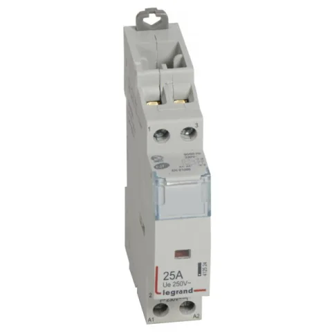 Contactor pe sina DIN CT 230V 2NC 25A Legrand 412524