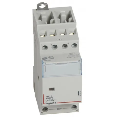 Contactor pe sina DIN CT 230V 2NO/2NC 25A 412533