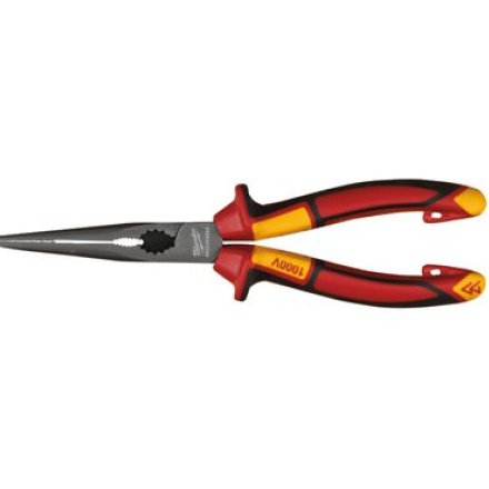 Cleste VDE cu vrf lung rotund si tais, 205mm, Milwaukee 4932464564