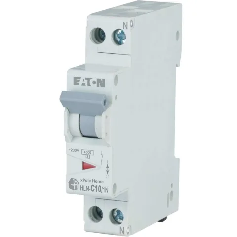 Siguranta automata 10A 1P+N C 4,5kA Xpole HLN-C10/1N Eaton 501059