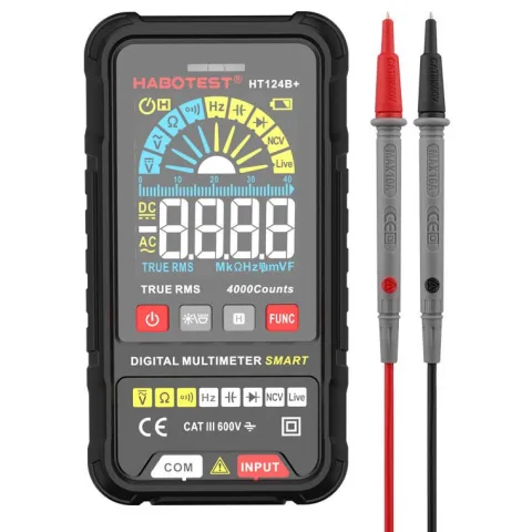 Multimetru universal digital HT124B+ Habotest 5907489609470