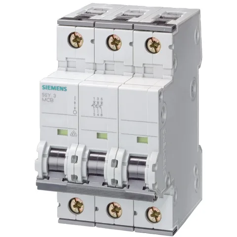 Siguranta automata 3P 40A 6kA curba C Siemens 5SY6340-7