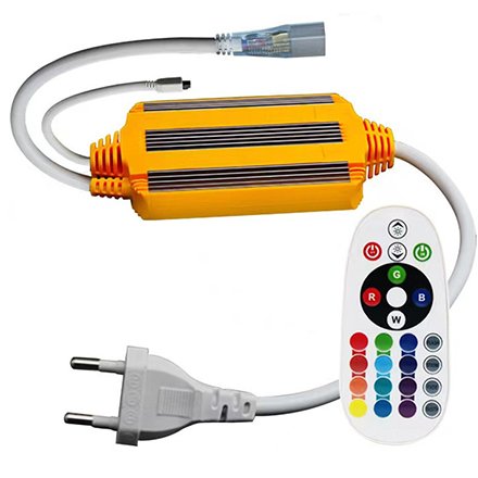 Alimentator banda LED cu controller RGB Optonica 6638