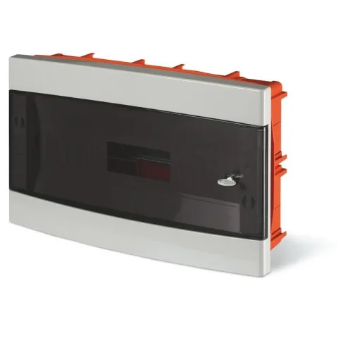 Tablou ST 18M, Scame 675.2018B IP40 montare incastrata 18 module 434x270x75mm ALB