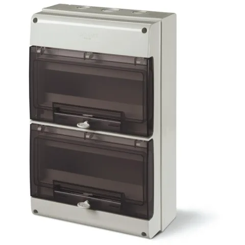 Tablou PT 24M, Scame 672.4024, IP66, montare aparenta, M400 24 module, 256x400x140mm GRI