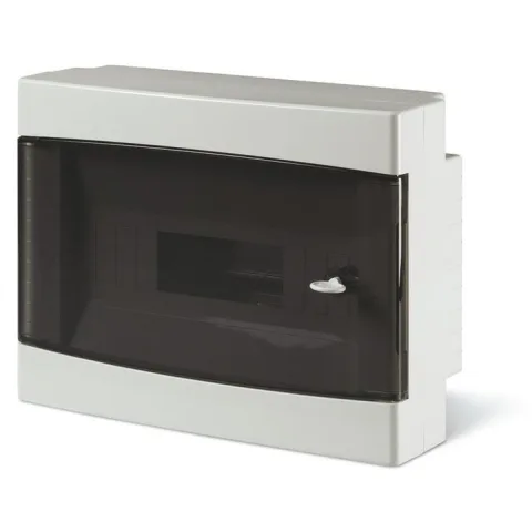 Tablou PT 12M, Scame 673.2012B, IP40 montare aplicata 12 module, 326x250x108mm, ALB